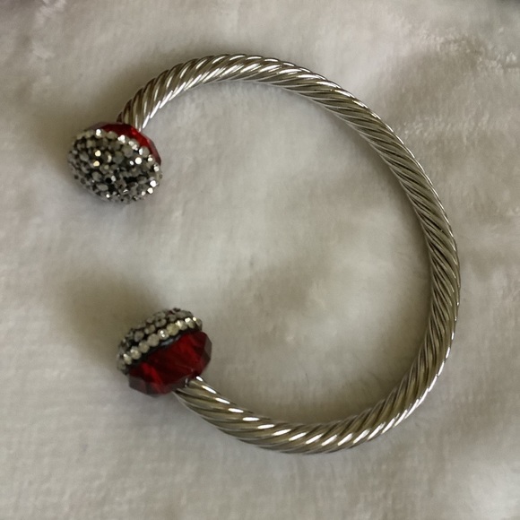 Jewelry - Red Cable Bracelet